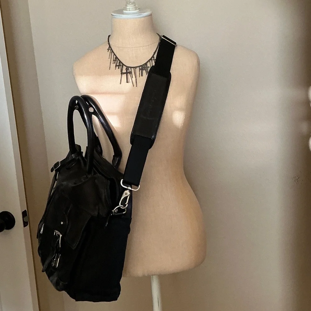 Polo by Ralph Lauren Black Leather Laptop Bag